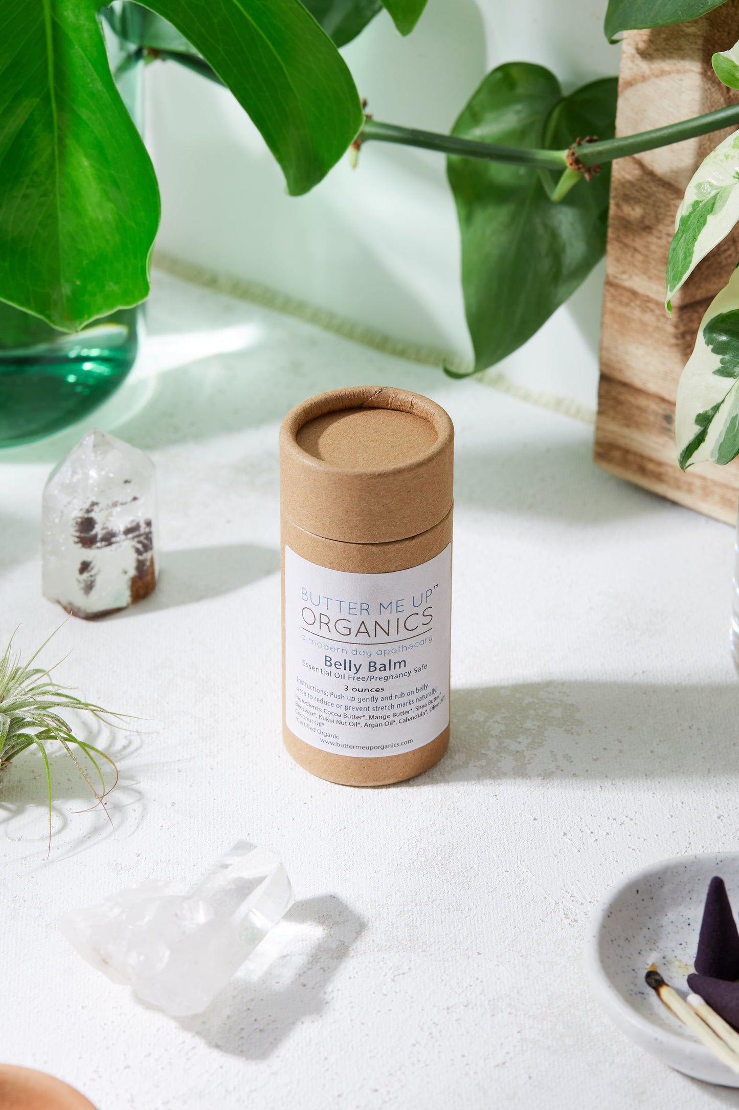 Organic Belly Balm – Stretch Mark & Scar Prevention