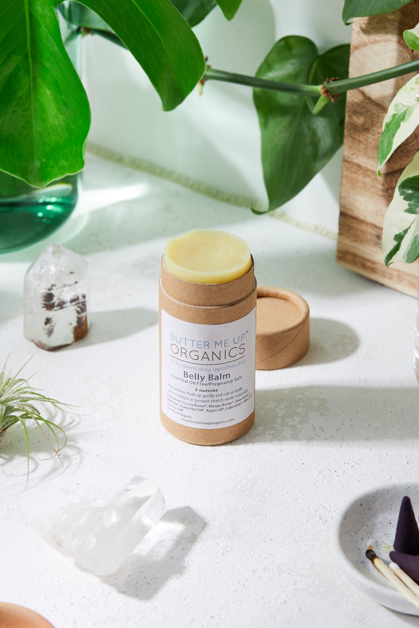 Organic Belly Balm – Stretch Mark & Scar Prevention