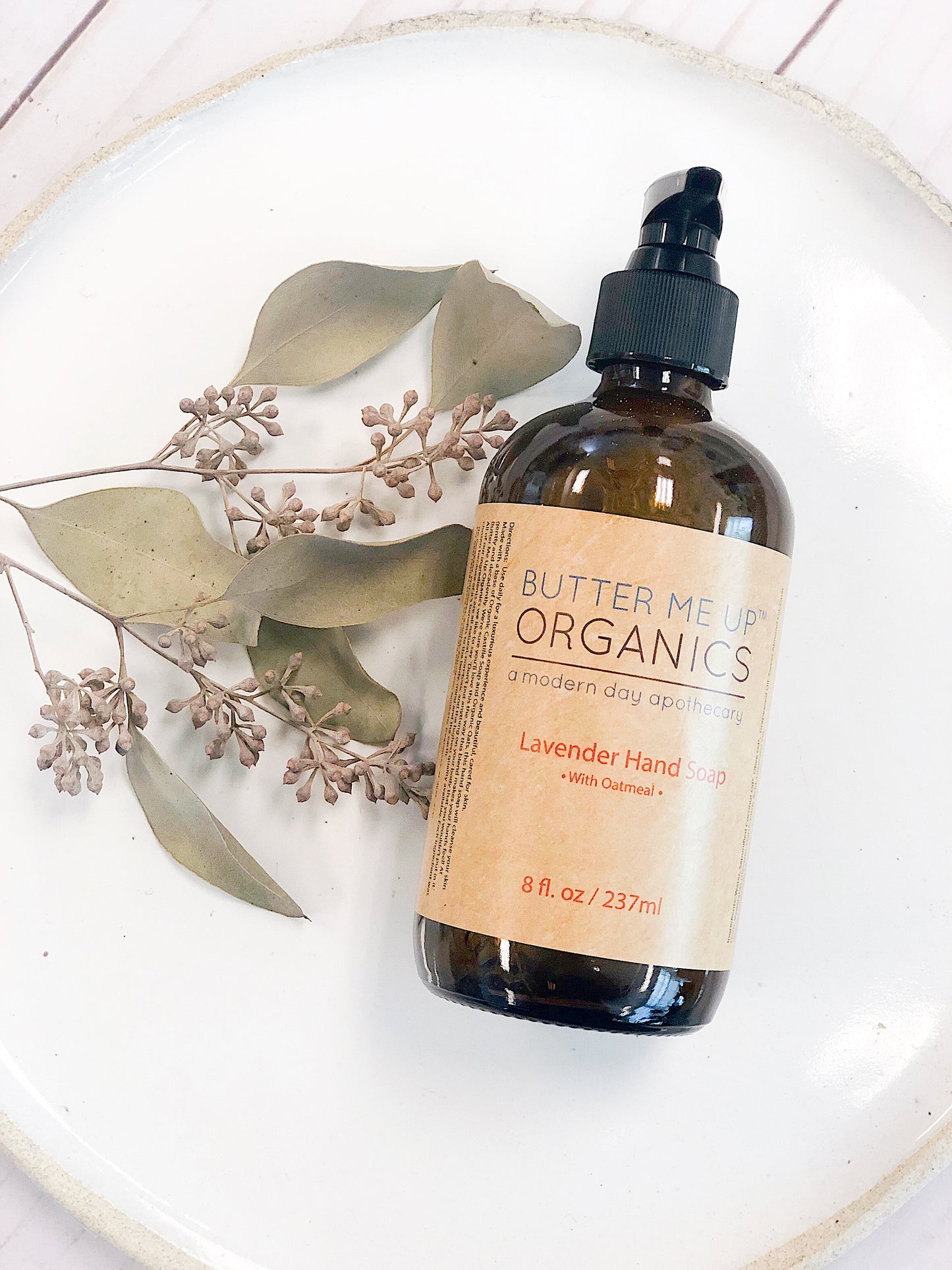 Organic Lavender Oat Hand Soap – Gentle & Moisturizing Cleanser