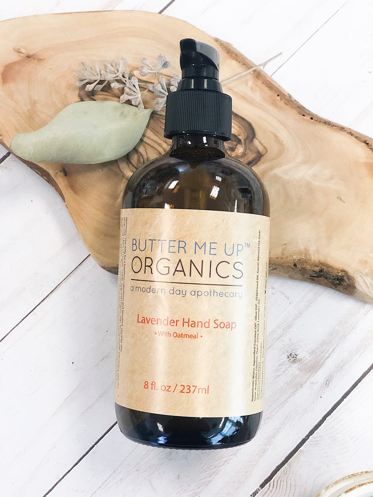 Organic Lavender Oat Hand Soap – Gentle & Moisturizing Cleanser